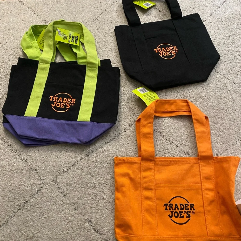 Trader Joe’s Limited Halloween Canvas Tote Bag